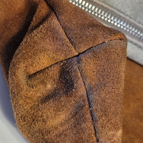 Hammit VIP Texas Suede Fold Over Crossbody Clutch Bag - Picture 7 of 13